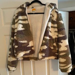 Marshall’s Brand - Army zip up sweatshirt